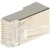 TST MODULINIS EKRANUOTAS KIŠTUKAS RJ45/C6-EKRANAS*P100, FTP Cat6
