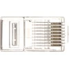 TST Kištukas RJ-45 UTP kabeliui CATe, RJ45T*P100 tipas EZ (PassThrough), 100vnt.