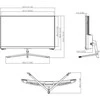 MONITORIUS HDMI, DP, AUDIO LM24-E230C 23.6 " DAHUA