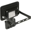 Orno FARO S LED prožektorius su PIR 20W, 1600lm, IP44, 4000K, aliuminis + stiklas