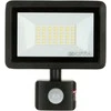 Orno FARO S LED prožektorius su PIR 30W, 2400lm, IP44, 4000K, aliuminis + stiklas