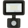 Orno FARO S LED prožektorius su PIR 10W, 800lm, IP44, 4000K, aliuminis + stiklas