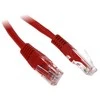 Cabletech Oem Patchcord kabelis UTP 8c kištukas-kištukas 0.5 m CCA raudonas cat.6e