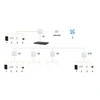 Dahua ASC3202B sistemos sujungimo schema