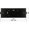 TST RACK SPINTOS ŠONINIO MONTAVIMO PANELIS ZMB-1-800