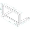 STOJAK RACK STR19-4U-B STALFLEX