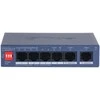 Šakotuvas Dahua Technology PFS3008-8GT-96 tinklo komutatorius Ne-valdomas L2 Gigabit Ethernet (10/100/1000) Juoda Maitinimas per Eternetą (PoE)