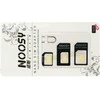 M-Life Oem Nano SIM adapteris 3in1 Juodas