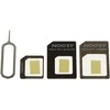 M-Life Oem Nano SIM adapteris 3in1 Juodas