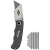 Sulankstomas trapecijos formos peilis DIY-KN190201/B SU TRAPECIJOS FORMOS AŠMENIMIS BRADAS