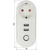 Genway SUMANUS ELEKTRINIS LIZDAS ATLO-P1U2-TUYA Wi-Fi, Tuya Smart