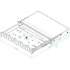TFSP-19-1U-12S-SC-B STALFLEX FIBER OPTIC SPLIT