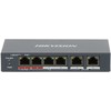 Šakotuvas SWITCH POE DS-3E1106HP-EI 4 PRIEVADŲ Hikvision