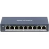 Šakotuvas 9 prievadų, 8 PoE prievadų komutatorius Hikvision DS-3E1309P-EI