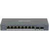 Šakotuvas SWITCH POE DS-3E1510P-SI 8 PRIEVADŲ SFP Hikvision