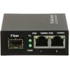 Šakotuvas Delta SWITCH POE SPS-2P/1SFP 2 PRIEVADŲ SFP
