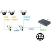Šakotuvas Delta SWITCH POE PFT1310 3 PRIEVADŲ