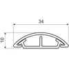 Kopos CABRIC CORRITE LO- 35 / P2 34x10