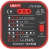 TINKLINIŲ LIZDŲ SU PATIKRINIMO FUNKCIJA TESTERIS RCD UT-07B-EU UNI-T