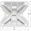 MIKROTIK MT QMP-LHG Mikrotik quickMOUNT pro LHG sieninio tvirtinimo adapteris LHG antenoms