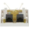 TST GNIAZDO KOŃCOWE RJ45-2G1/6 PODWÓJNE