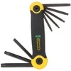 STANLEY KLUCZE TORX 8 elem.SKŁADANE T9-40
