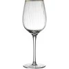 Vyno taurės Lyngby Glas Palermo Gold Raudona