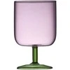 Vyno taurės Lyngby Glas Torino Rožinė/Žalias