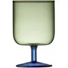 Vyno taurės Lyngby Glas Torino Žalias/Mėlyna