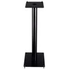 AQ S19/60 - Garsiakalbių stovas / Metalinis garsiakalbių stovas / 60 cm juodas