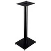 AQ S19/80 - Garsiakalbių stovas / Tvirtas metalinis garsiakalbių stovas / 80 cm juodas
