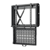 Laikiklis B-TECH AV FLAT SCREEN WALL MOUNT WITH PULL-DOWN AV STORAGE TRAY (VESA 600 X 400)