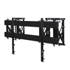 B-TECH AV SOFT-OPEN FULL SERVICE WALL MOUNT FOR XXL DISPLAYS - Juodas