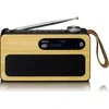 Lenco PDR-040BAMBOOBK DAB+ skaitmeninis radijas Bluetooth / RDS
