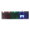 DENVER GCO-610 4 in 1 GAMING SET klaviatūra, pelė, ausinės, kilimėlis