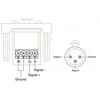 Fonestar WP-39X- Modulis - XLR / terminalai