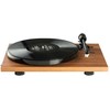 Patefonas Pro-Ject E1 BT su Audio-Technica AT3600L galvute, priešstiprintuviu ir Bluetooth, graikinio riešuto spalvos