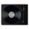 Patefonas Pro-Ject E1 su Audio-Technica AT3600L galvute, blizgiai juodas