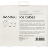 Kooduu – daugkartinio naudojimo ledo kubeliai gėrimams vėsinti Synergy lempose