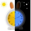 Naktinė lempa yra žadintuvas, miego treniruoklis Alecto BC100BUNNY