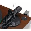 Patefonas Lenco LBT-225WA su Bluetooth, tamsiai rudas