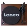 Patefonas Lenco LBT-225WA su Bluetooth, tamsiai rudas