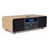 Muzikinis centras Thomson MIC202IBT mikro stereo aparatūra su Bluetooth ir indukciniu telefono įkrovikliu FM radijas su RDS groja CD/MP3