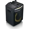 Power Audio Lenco PA-220BK su žemųjų dažnių garsiakalbiu ir nuimamu aukštų dažnių garsiakalbiu, Juodas