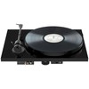 Patefonas Pro-Ject E1 PHONO su Audio-Technica AT3600L galvute ir priešstiprintuviu, Blizgiai juodas