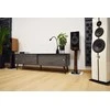 Medinė TV spintelė RETRO stiliaus SONOROUS RTRA-180-BLK-BNW plotis 180cm