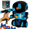 Alkanas robotas taikinys šaudymo arkadinis žaidimas rinkinys pistoletas + kamuoliukai