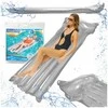 BESTWAY 44013 Pripučiamas plaukimo čiužinys pilkos spalvos