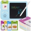 Roger Mėlyna Anglų kalbos žodyno mokymosi kortelių skaitymo kortelė flipchart mėlynas