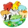 KIK Dėlionės žaidimas, balansuojantis safario gyvūnus